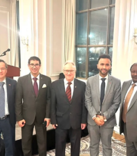 Canada Arab Congress on MENA Relations (CACMR) Board Attends Embassy Connections Canada Thanksgiving Dinner with Hon. Todd Goudy