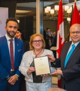 Canada Arab Congress on Middle East and North Africa Relations Honours the Honourable Lena Metlege Diab, Minister of Immigration, Refugees and Citizenship of Canada